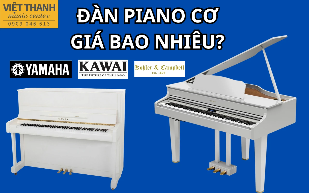 Đàn piano cơ giá bao nhiêu? Tổng hợp giá đàn piano cơ mới nhất