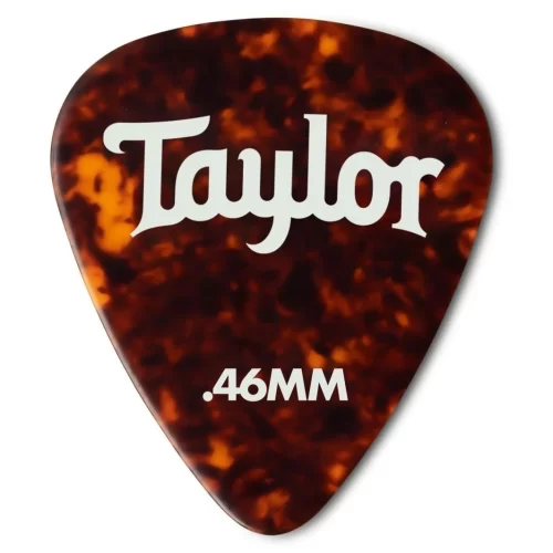 Phím gảy đàn guitar Taylor Celluloid 351, Màu Abalone, 0.71mm, Gói 12 Cái