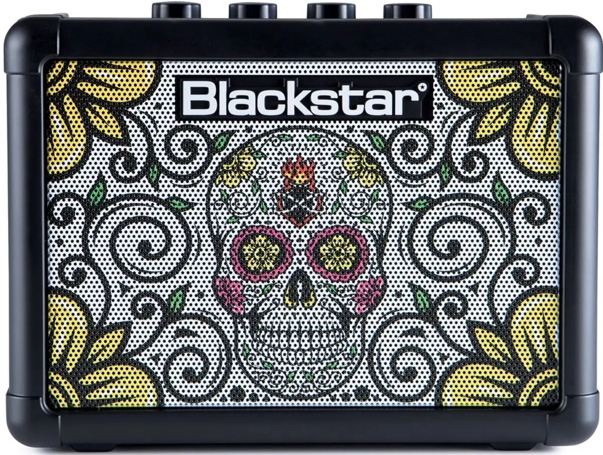 Ampli guitar điện giá rẻ mẫu Ampli Blackstar FLY 3 Sugar Skull