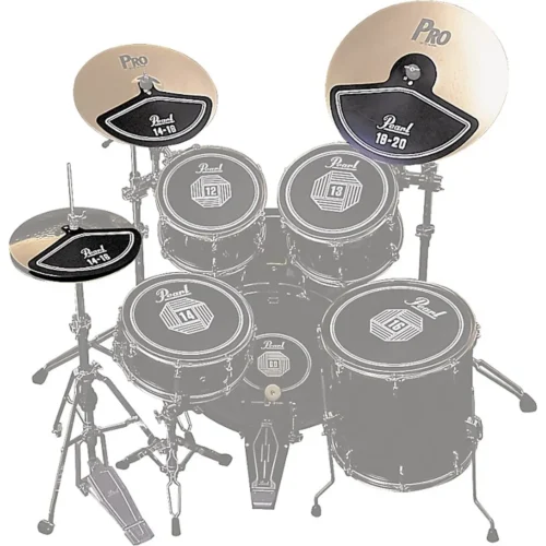 bo mieng dem cao su cymbal  pearl rp 40c