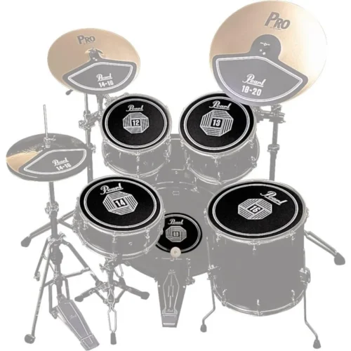 bo mieng dem cao su cymbal pearl rp 50c