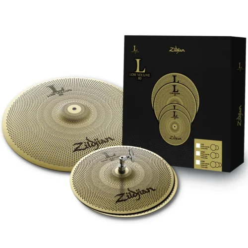 Bộ cymbal Zildjian LV38, L80 Low Volume Cymbal Pack – 13/18″