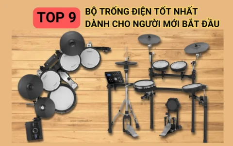 Top 9 bộ trống điện tốt nhất cho người mới bắt đầu