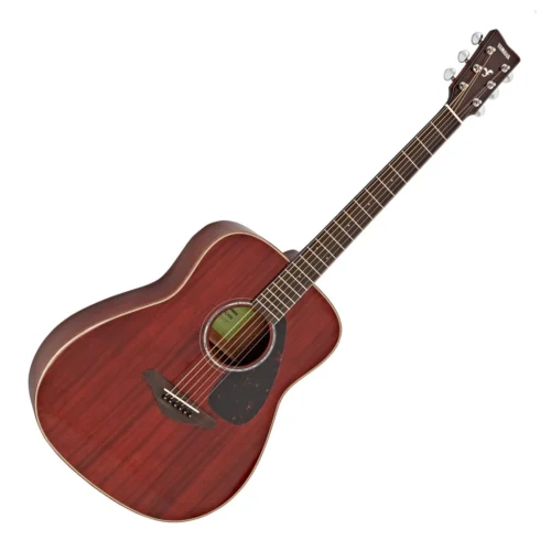 Đàn guitar acoustic Yamaha FG850 được gia công hoàn toàn từ gỗ Mahogany