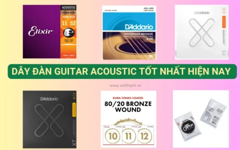 Top 6 dây đàn guitar acoustic tốt nhất hiện nay