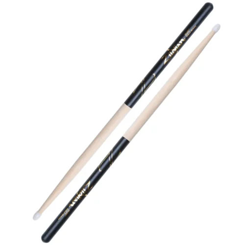 Dùi trống Zildjian Z5AND gỗ Hickory, đầu dùi chất liệu Nylon, dùi trống 5A