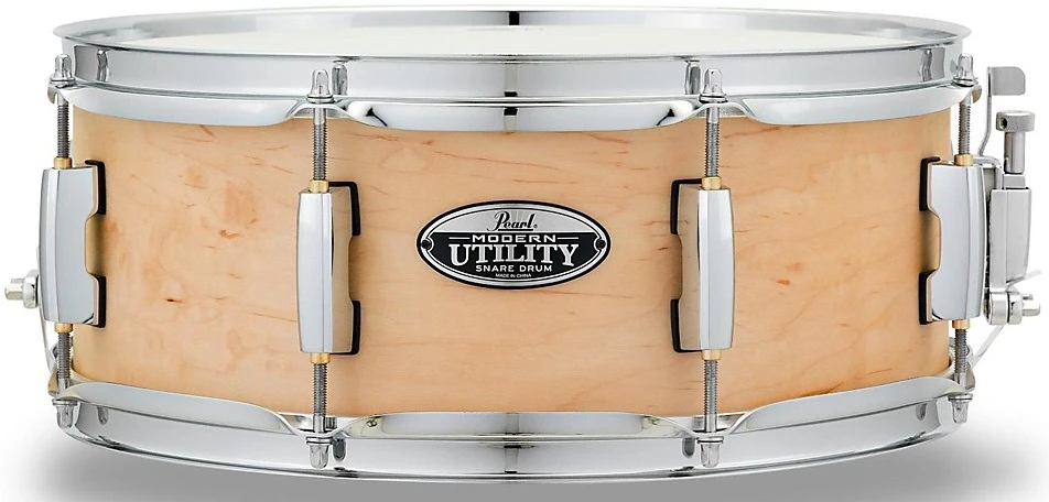 trong snare pearl mus1455m224 matte natural 14 x 5 5″