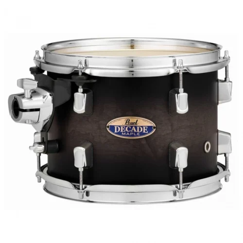 Trống Tom Pearl DMP0807T/C262 8 x 7”, dòng Decade Maple, Satin Black Burst