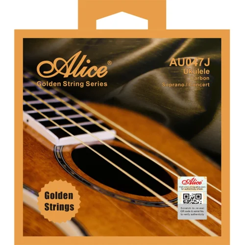 Bộ dây đàn Ukulele Alice AU047J, Golden Carbon