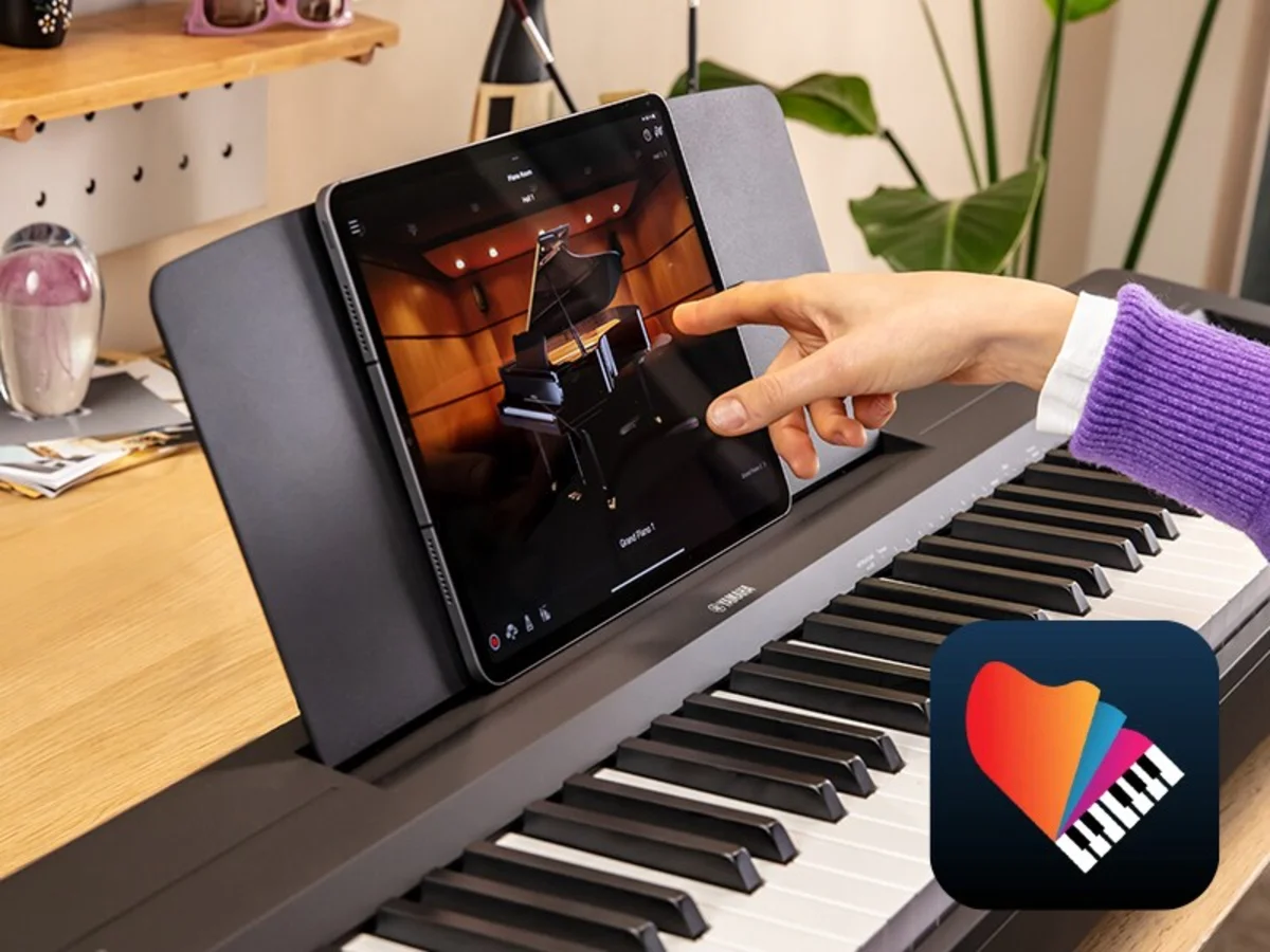 dan piano dien yamaha p 143bt ket noi ung dung smart pianist