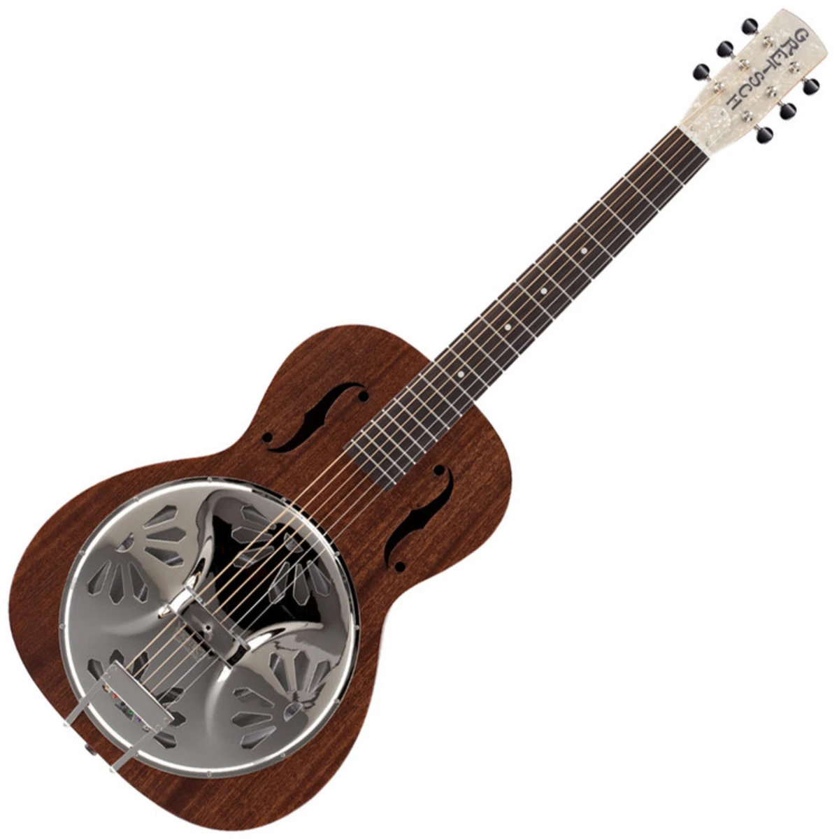 Đàn Resonator Guitar cần đàn tròn mẫu Gretsch G9200 Boxcar 