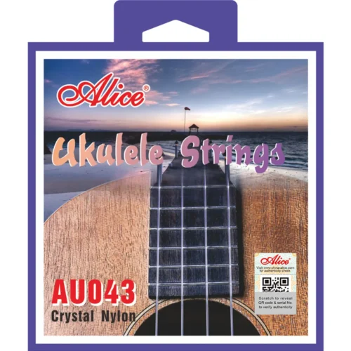 Bộ dây đàn Ukulele Alice AU043, Crystal Nylon