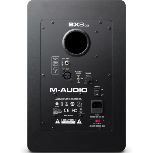 mat sau loa kiem am m audio bx8 d3