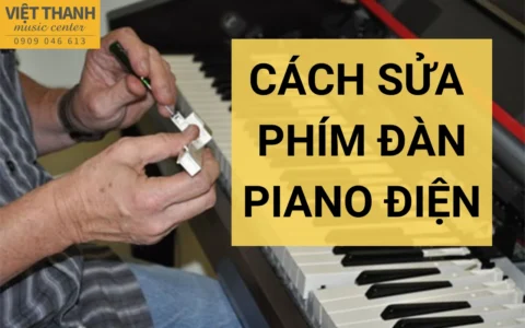 Cách sửa phím đàn piano điện đơn giản, hiệu quả tại nhà