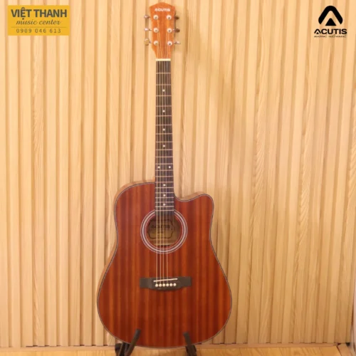 Đàn Guitar Acoustic Acutis AMF 220C gỗ Mahogany, giá rẻ