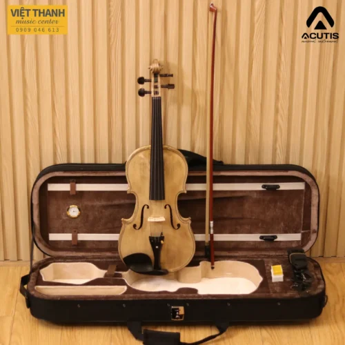 Đàn violin Acutis AHV450 size 4/4, tặng kèn vĩ, hộp, nhựa thông