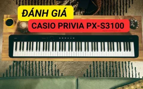 Đánh giá chi tiết đàn piano điện Casio PX-S3100