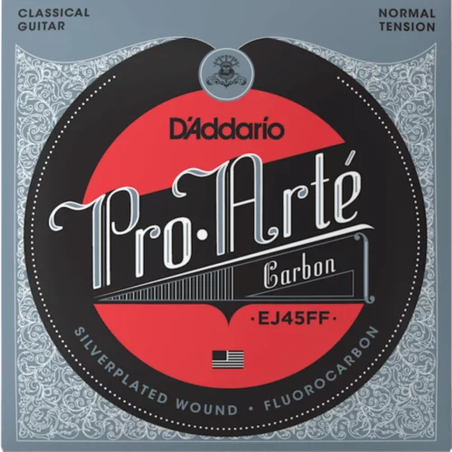 Bộ dây đàn guitar classic D’Addario EJ45FF, Pro-Arte’ Carbon, Normal Tension