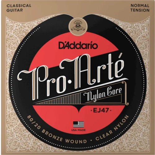 Bộ dây đàn guitar classic D’Addario EJ47, 80/20 Bronze, Normal Tension