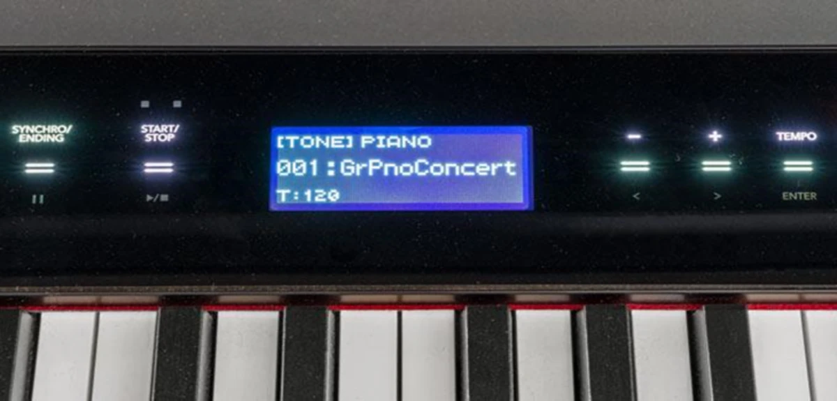 thiet ke truc quan cua piano dien casio privia px s3100