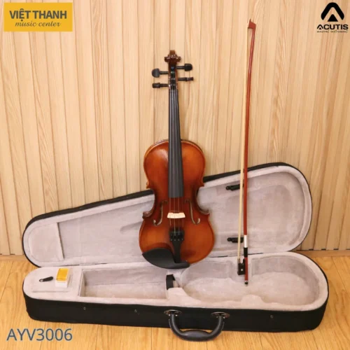 Đàn violin Acutis AYV3006 size 3/4, 4/4, chính hãng, giá rẻ