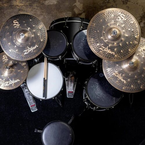 hi hat cymbal zildjian s dark sd14hpr 14 inch