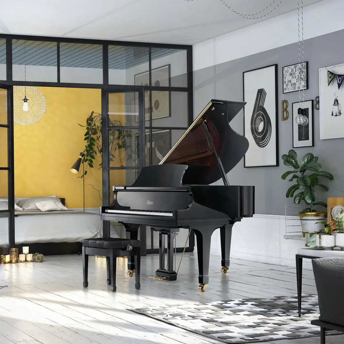 grand piano boston gp 156