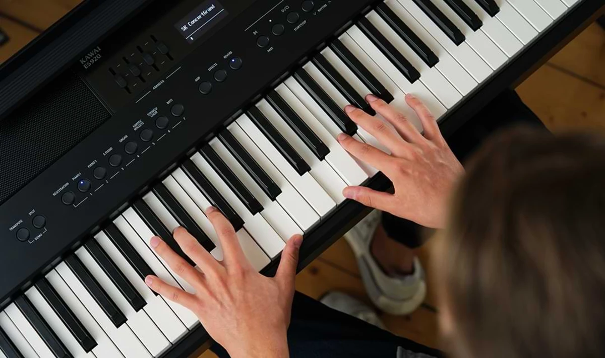 kawai es920 su dung cong nghe ban phim responsive hammer iii