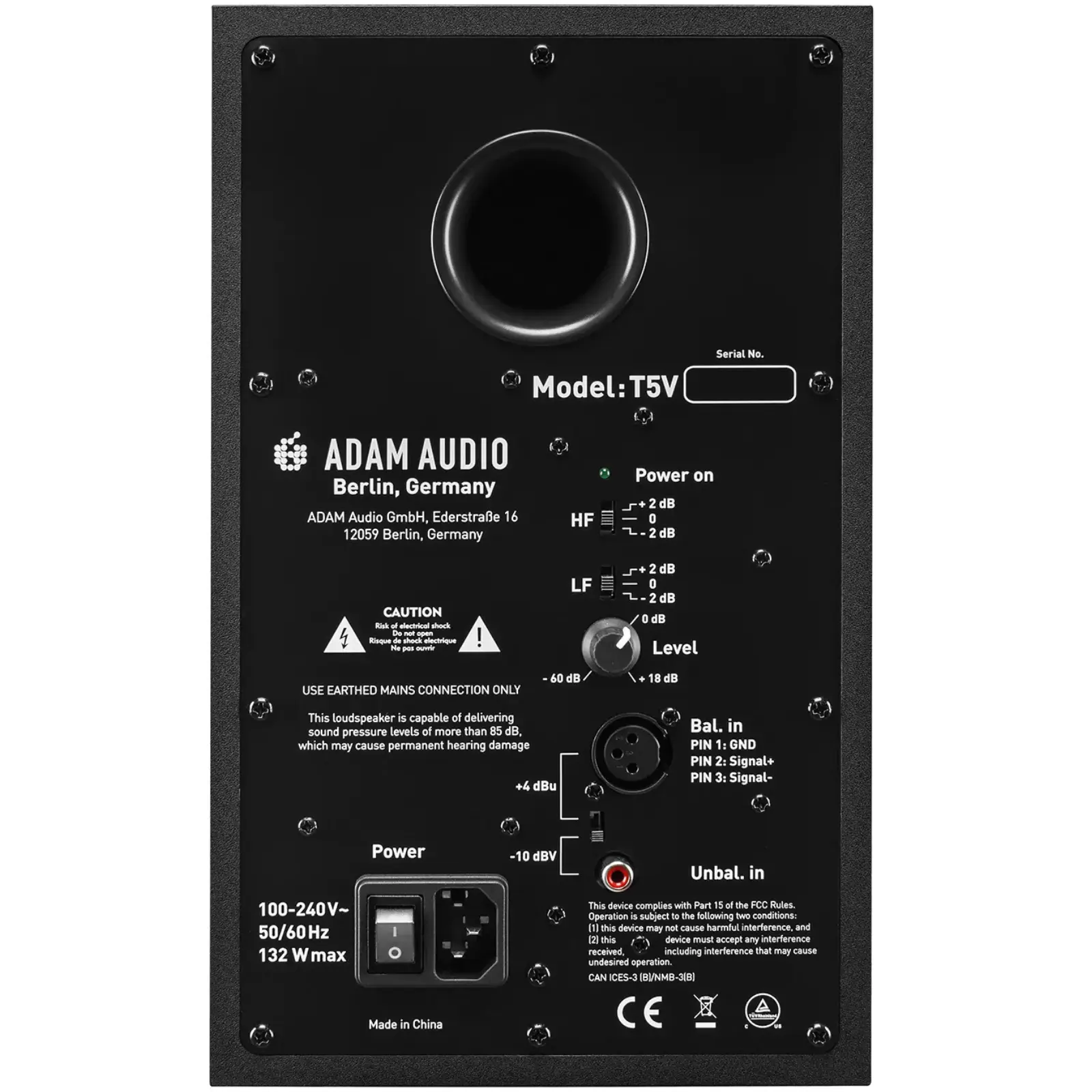 mat sau loa kiem am adam t5v