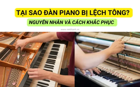 Tại sao đàn piano bị lệch tông? Nguyên nhân và giải pháp