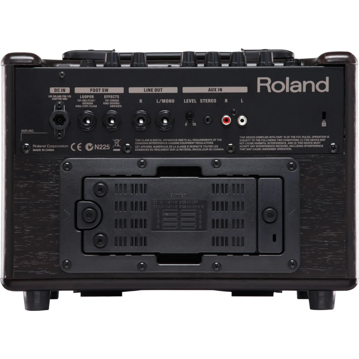 bang dieu khien ampli guitar acoustic roland ac-33