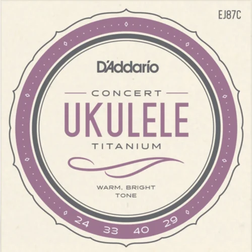 Bộ dây đàn ukulele D’Addario EJ87C dành cho ukulele concert