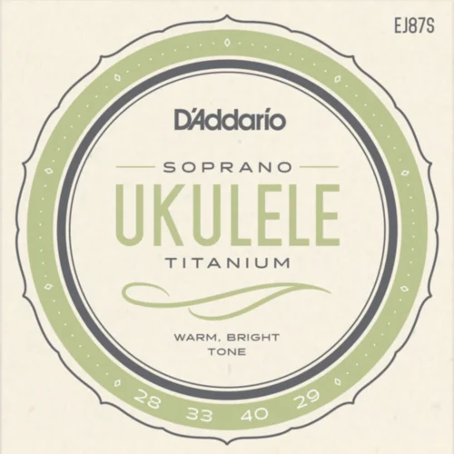 Bộ dây đàn ukulele D’Addario EJ87S dành cho ukulele soprano
