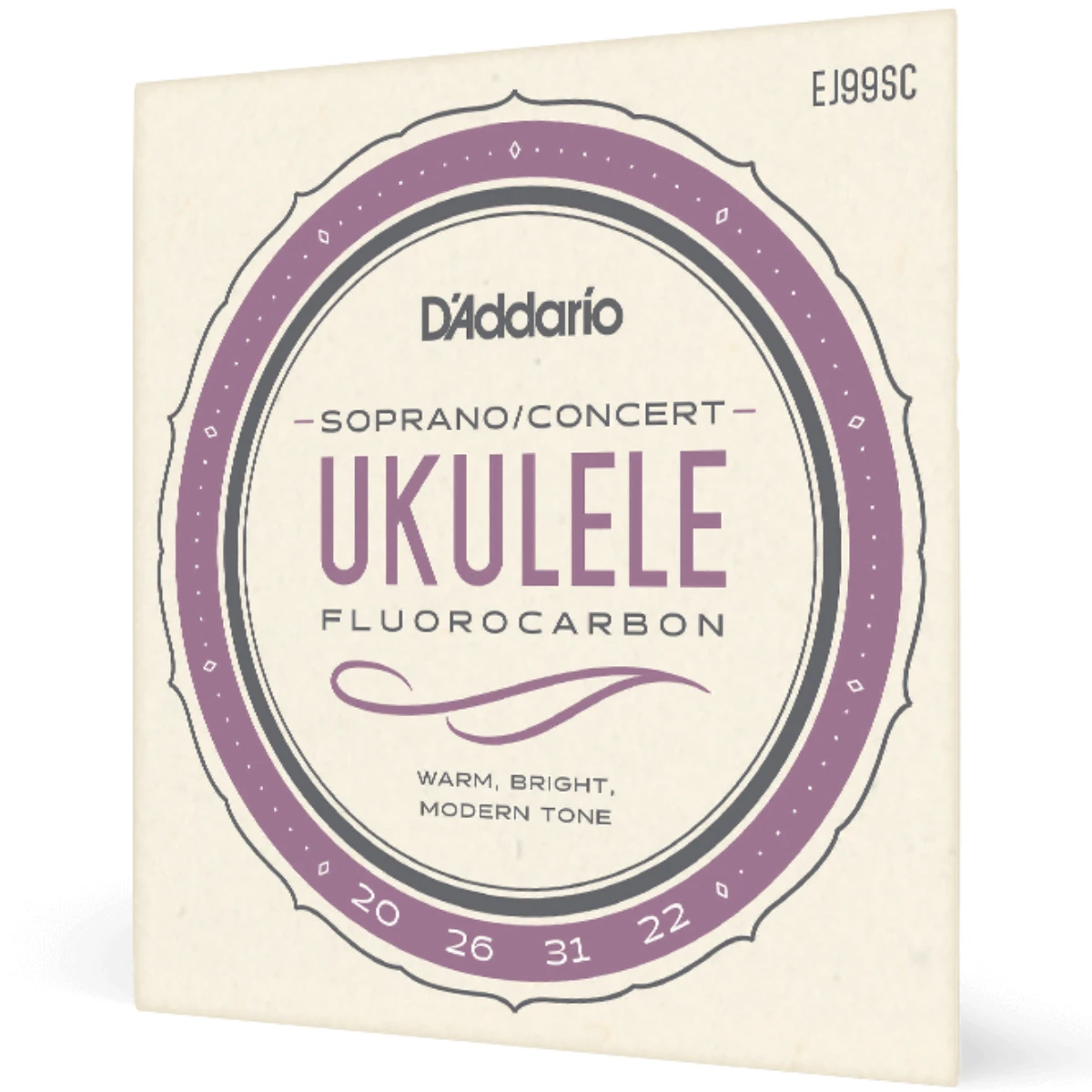 bo day dan ukulele d'addario ej99sc