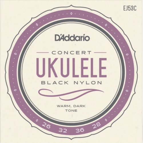 Bộ dây đàn ukulele D’Addario EJ53C dành cho ukulele concert,