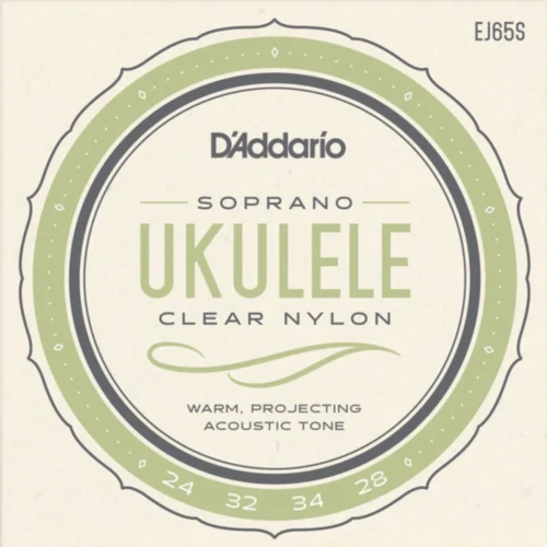 Bộ dây đàn ukulele D’Addario EJ65S Pro-Arté, cho đàn ukulele soprano