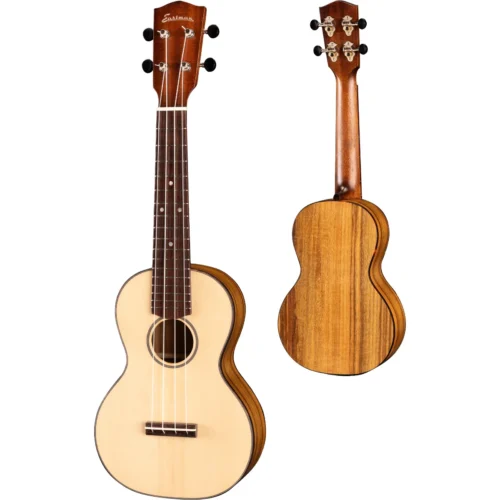 Đàn ukulele Eastman EU2-C, dáng Concert, gỗ nguyên khối