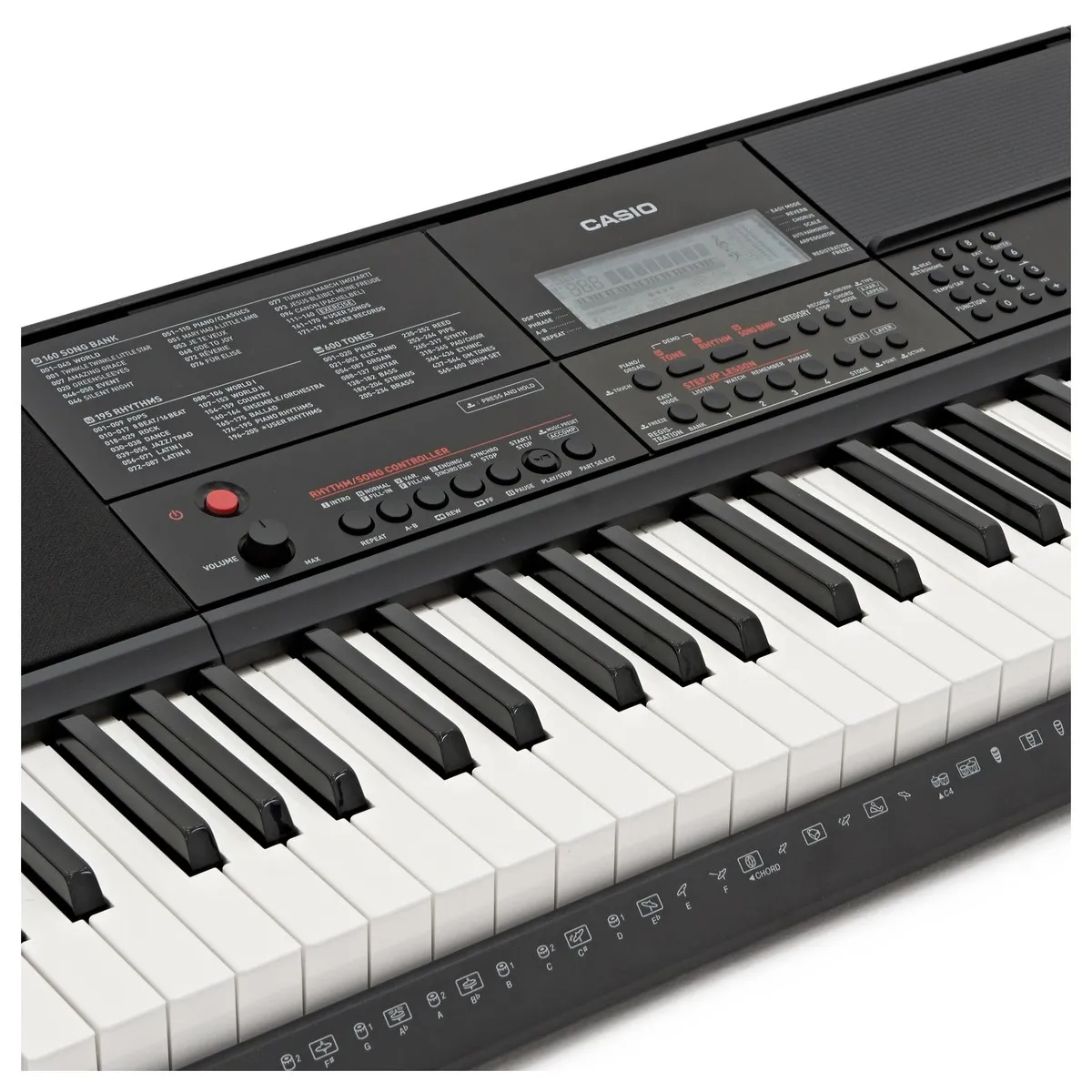 man hinh hien thi dan organ casio ct x700