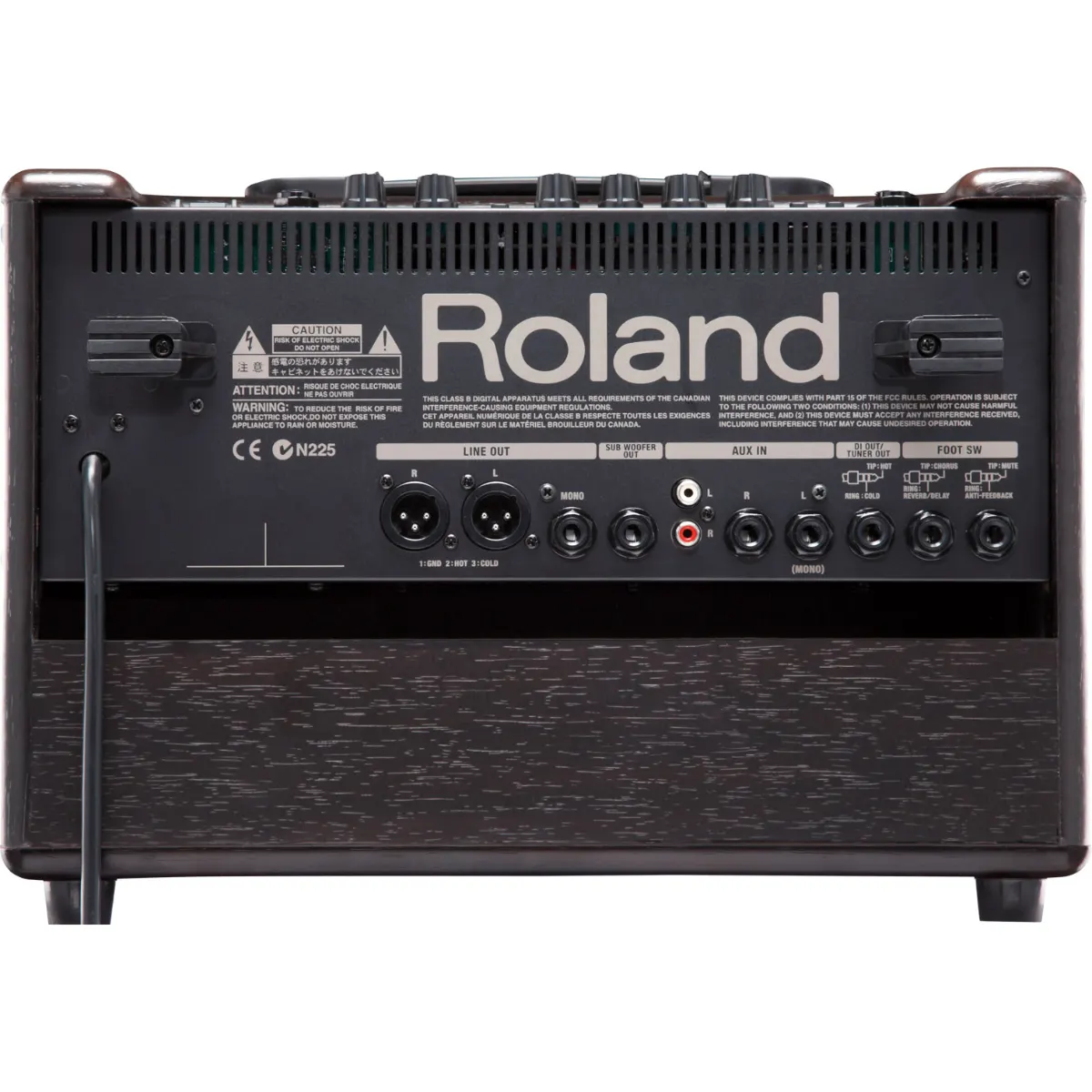 mat sau ampli dan guitar acoustic roland ac 60