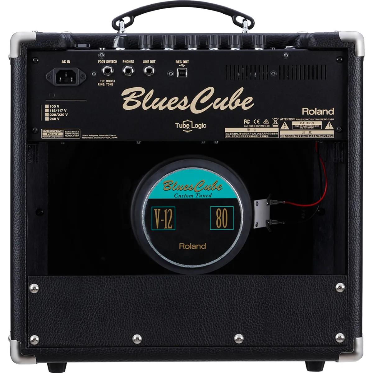 mat sau ampli guitar dien roland blues cube hot british el84 modified