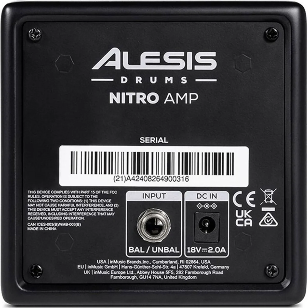 mat sau ampli trong dien tu alesis nitro
