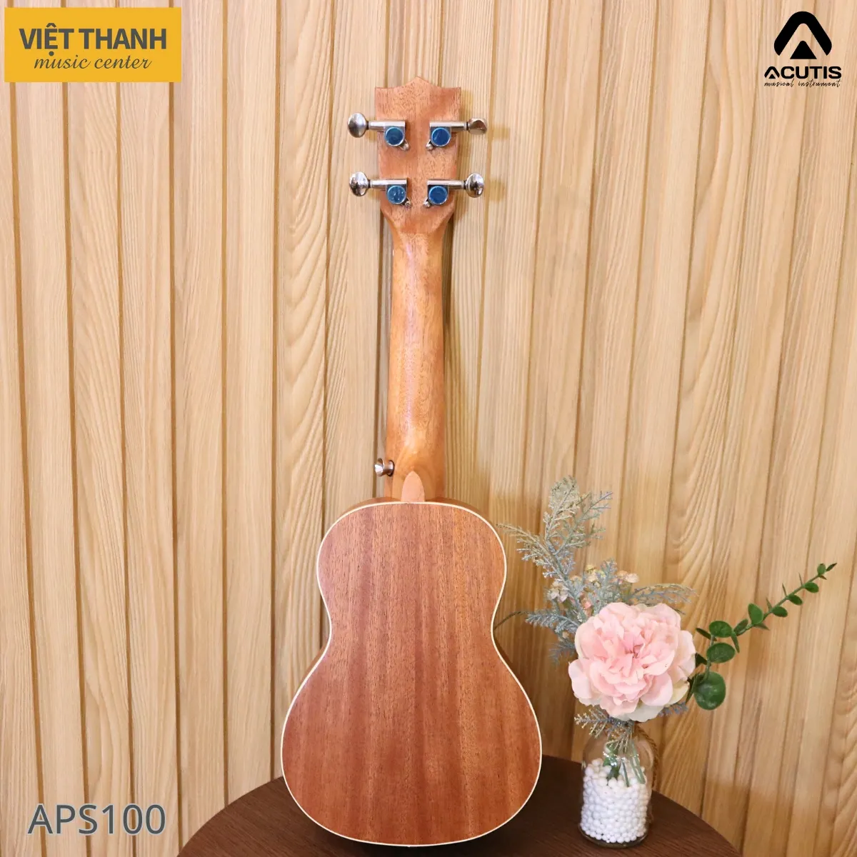 mat sau dan ukulele acutis aps100