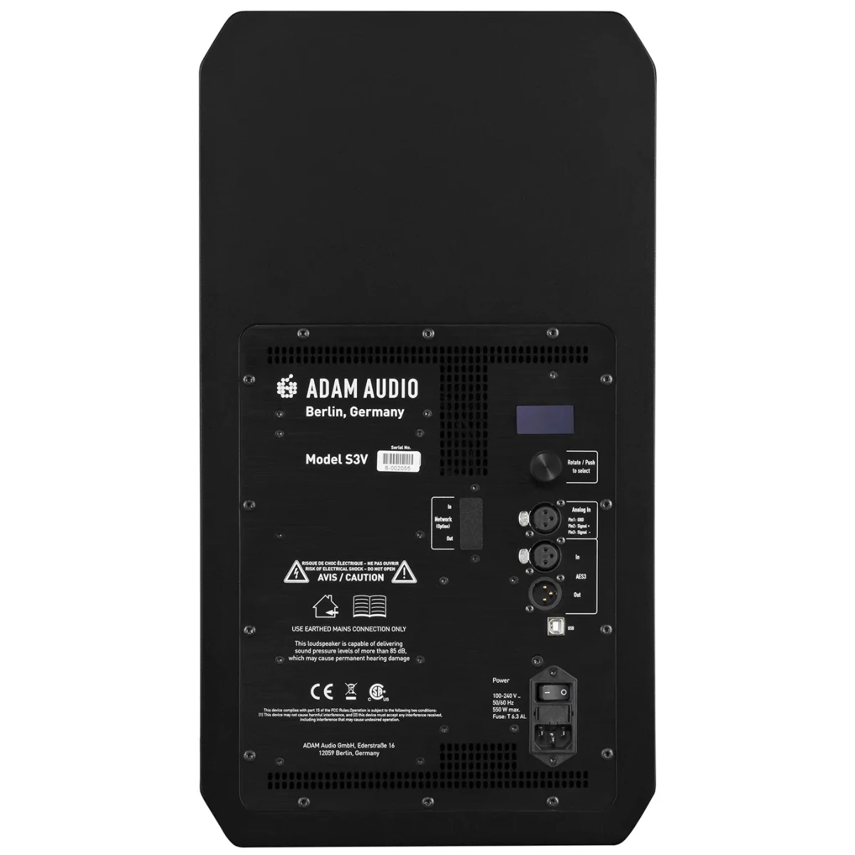 mat sau loa kiem am adam s3v