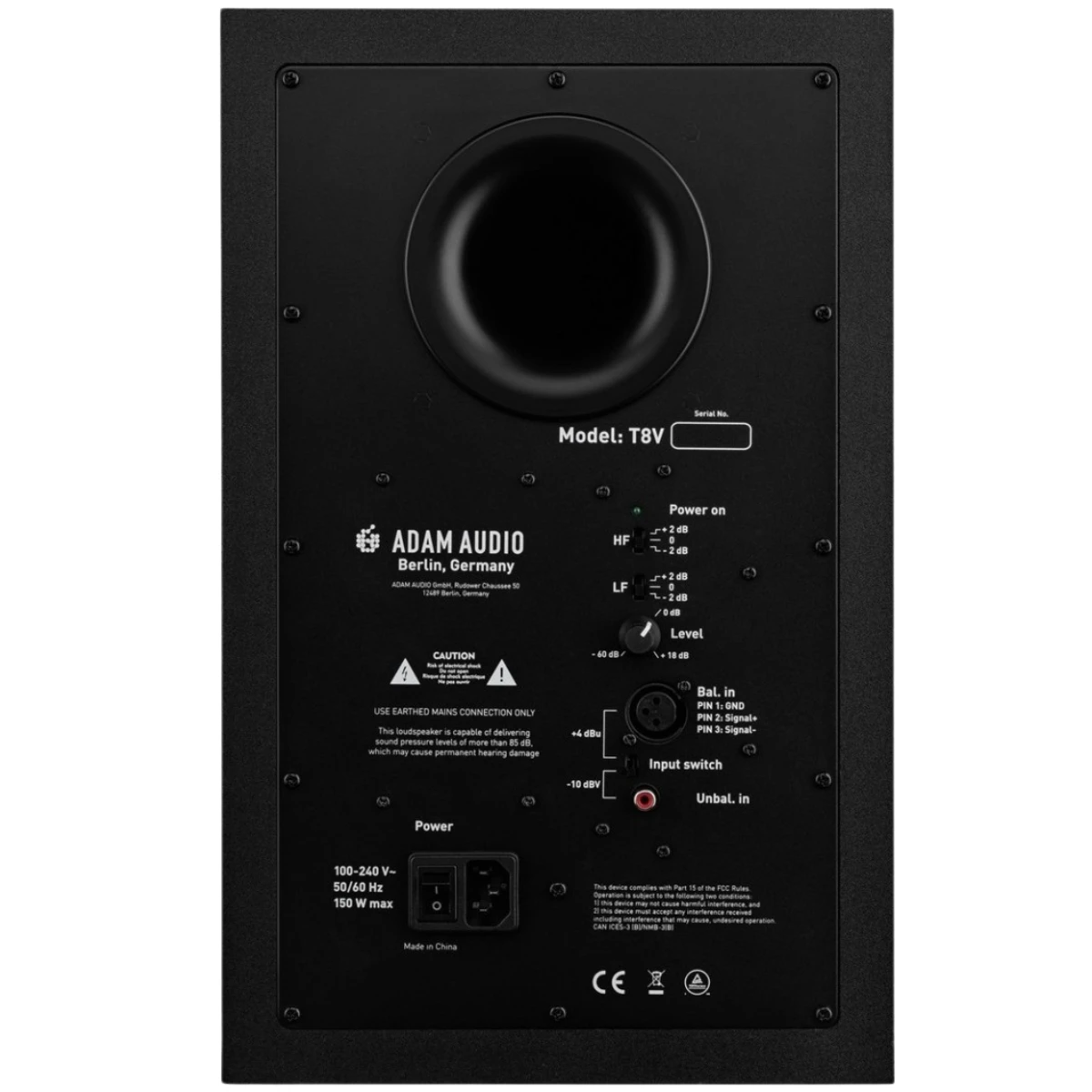 mat sau loa kiem am adam t8v