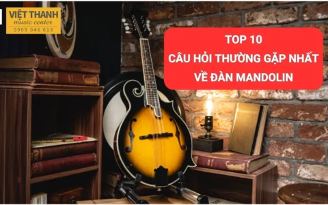 Top 10 câu hỏi thường gặp nhất về đàn Mandolin