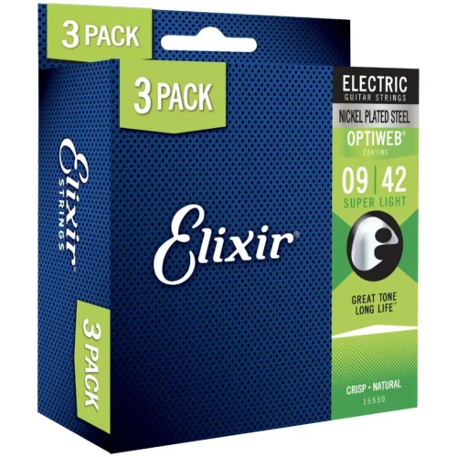 Dây đàn guitar điện Elixir 3313216550, Optiweb, 09-42