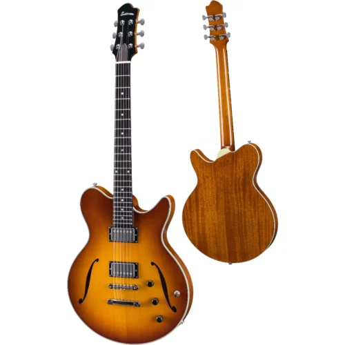 Đàn guitar điện Eastman Romeo, Goldburst, Thinline, Truetone Gloss