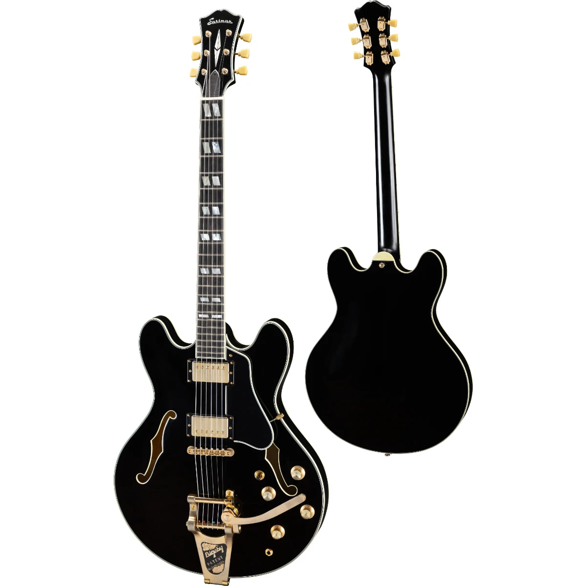 Đàn guitar điện Eastman T59/TV-B Limited Edition, Thinline, Truetone Vintage Gloss
