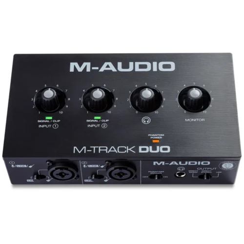Audio Interface M-Audio M-Track Duo 2 kênh, 48kHz