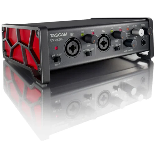 Audio Interface Tascam US-2x2HR, 2 line inputs và 2 line outputs